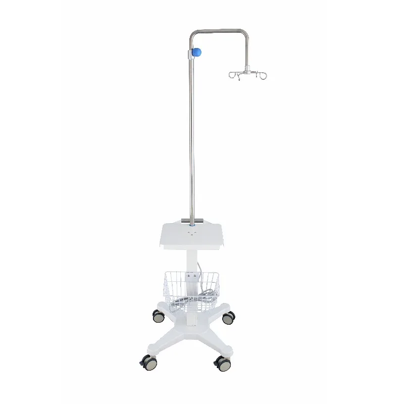 

Больничная мебель Подвижная инфузионная стойка из нержавеющей стали Подставка для IV-полюса Подставка для капельной кровати больницы