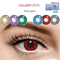 VisualClick Colored Contact Lenses Color Con Lenses Eye Color Contact Lenses for Eyes Colored Lenses Natural Colored Eye Lenses