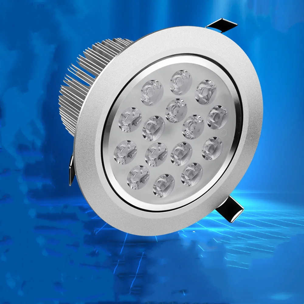 Imagem -02 - Led Embutidos Teto Litht Downlight Holofotes Barril Buraco Lâmpada para a Família Industrial 3w 12 15 18 21 24