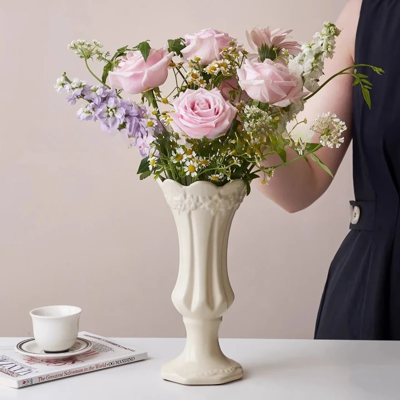 

Керамические вазы для комнаты и дома, декор для спальни в скандинавском стиле, гидропонные вазы для офиса, декор для дома MH40HP