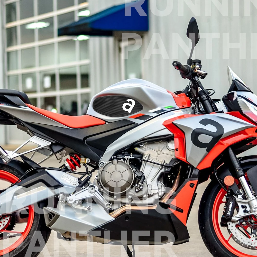 Fit สำหรับ Aprilia RS 660 RS660 TUONO 660 2020-2021รถจักรยานยนต์ด้านข้างการใช้ถังถังสติกเกอร์รูปลอก traction