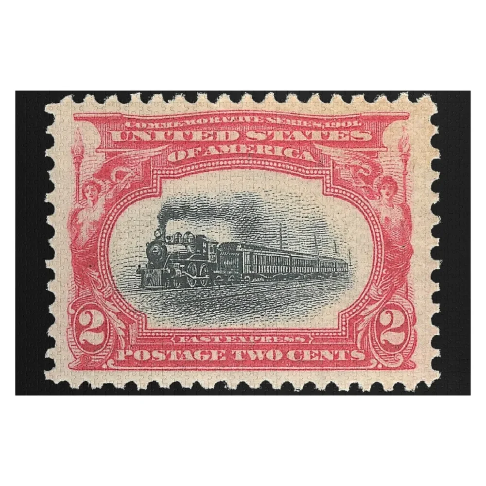

1891 Штамп поезда Пазл Масштаб Моторы Рождественские игрушки Пазл