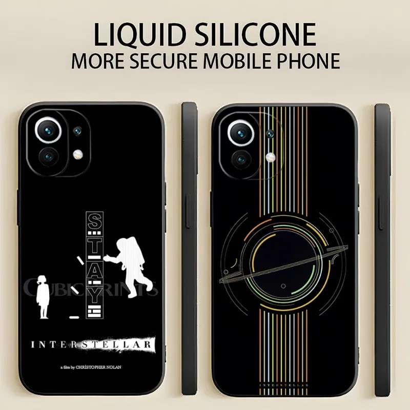 Interstellar Movie Phone Case Funda For Xiaomi Redmi 9T 9 9A 7 7A 8 8A 10 10A Pro Note 11 10 10S 9S 8T 11S Proplus Cover