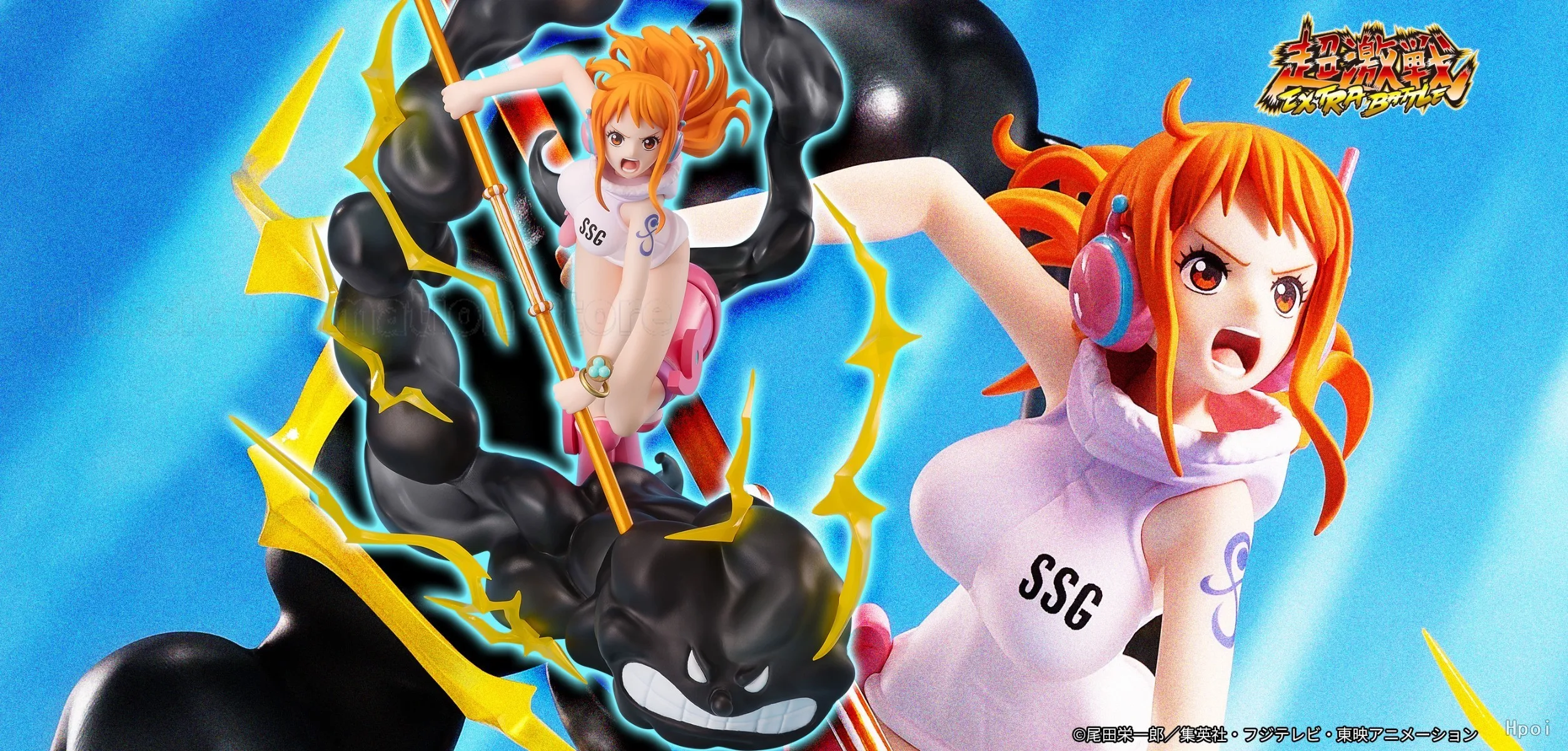 

【Original】BANDAI FiguartsZERO ONE PIECE [Super Strong Battle] Nami Thunder Figures Collectibles Models Classic Anime Toys