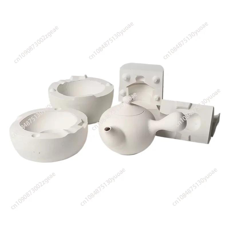 Ceramic Grouting Plaster Mold, DIY Pottery Supplies, Handmade Kung Fu Teapot Moulds, Contour Sculpture, Molding Auxiliary Tools