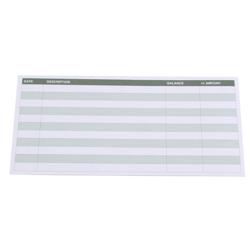 1 Set Waterproof Cash Envelopes System For Budgeting Budget Money Envelopes Expense Budget Sheets With Labels