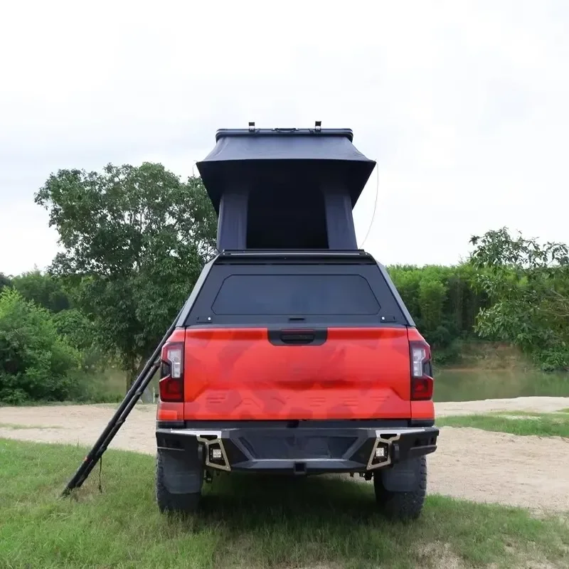 Hardshell Rooftop Tent for 4X4 Offroad Outdoor Camping Triangle Hardshell Roof Top Tent Car Roof Tent 4X4 Accessories