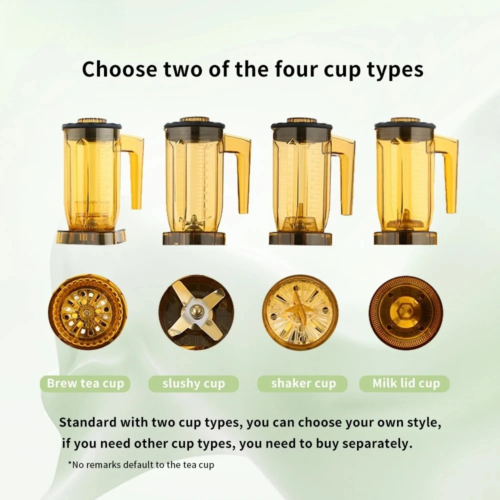 

Large Capacity Transparent Fruit Juicer Blender for Milk Tea Shop 2025 New Equipment Ideal for Business