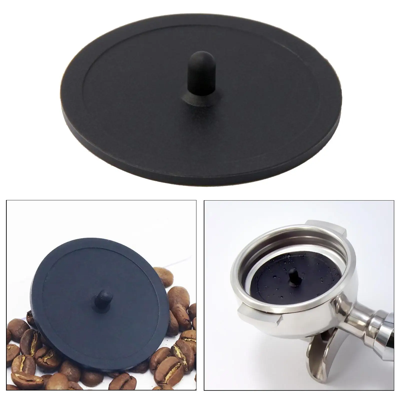 50mm Blind Filter Backflush Disk Backwashing Gasket for Espresso Machines