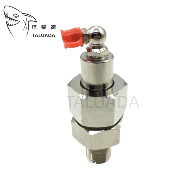 Grease Fitting For SWE 50/60/70/80/90 Connection Check Valve Crawler Tensioning Cylinder Excavator Accessories