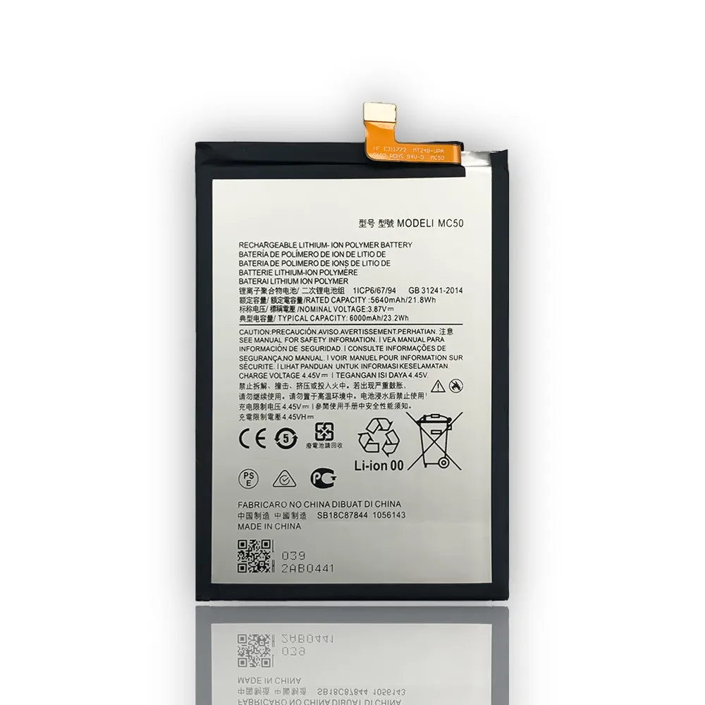 New Battery For moto G9 Power G60 G40 Fusion MC50 XT2091-3 XT2091-4 Replacement