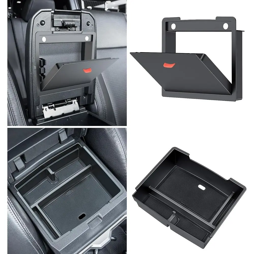 Organizer Compatible with 2024-2026 (4th Gen) Interior Insert Magnet Armrest Box Hidden Second Secret Privacy Storage Box Tray C
