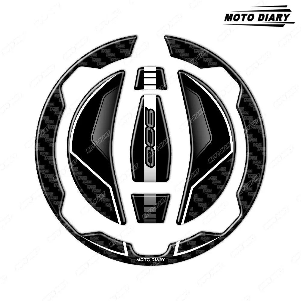 3D Motorcycle Fuel Tank Cap Sticker Gas Tank Protection Decals For Z900 Z 900 2023 2024