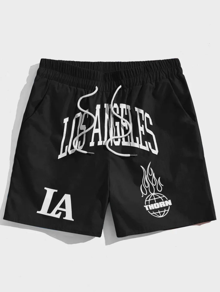 

Новые популярные мужские баскетбольные шорты с принтом для повседневного отдыха, спорта, дышащие, быстросохнущие, впитывающие пот, мужские шорты на шнурке