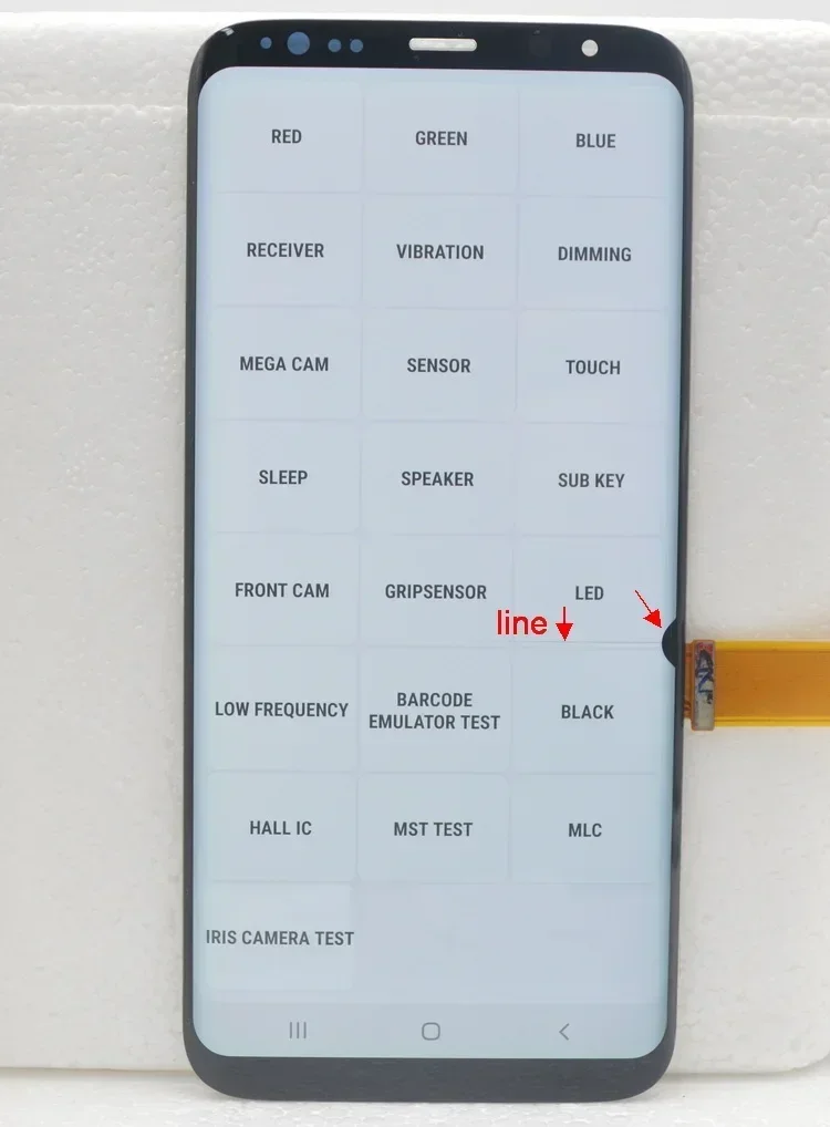 AMOLED LCD Display For Samsung Galaxy S8 Plus G955 G955FN Display Touch Screen Digitizer for S8+ G955F LCD Screen With defects