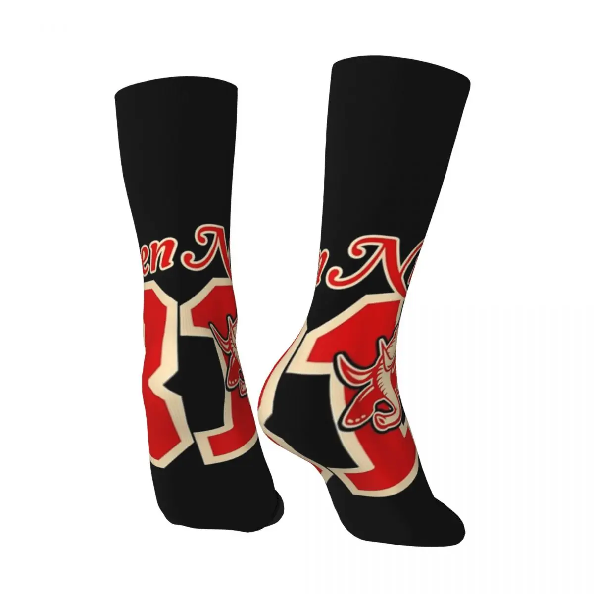 Hip Hop Vintage Nineteen13 Elephant Sigma-Theta Hand Crazy Men\'s Compression Socks Unisex Delta-1913 Street Style Crew Sock