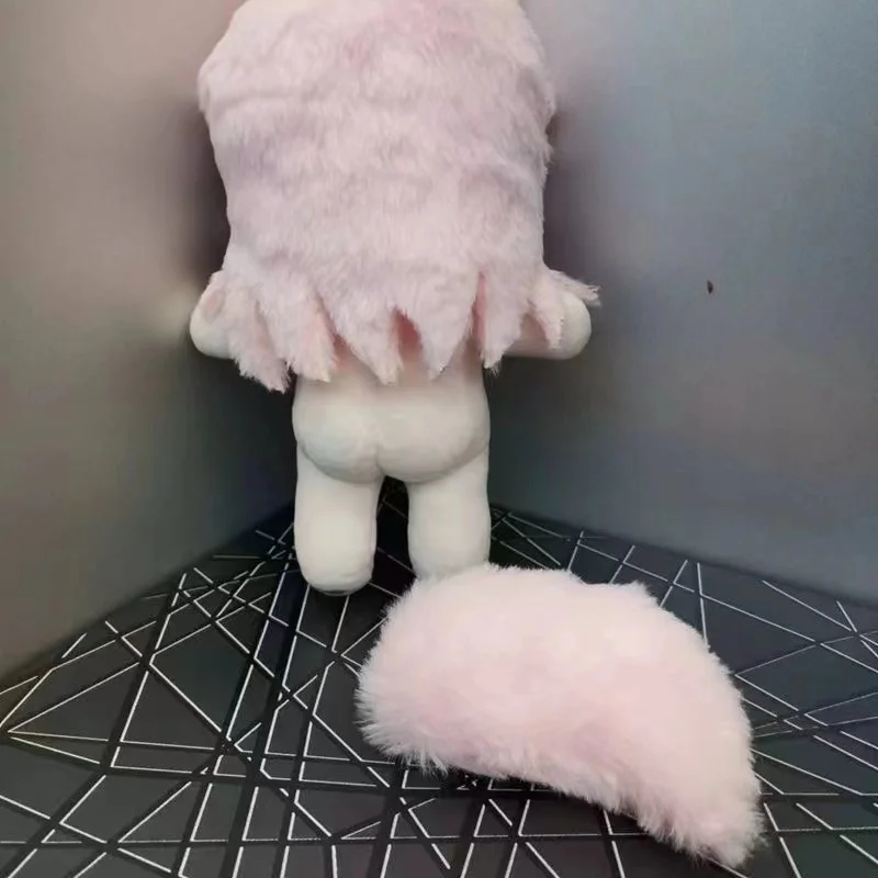 Peluche Honkai: Star Rail Jiaoqiu 20cm muñeca de juguete cuerpo quitar oreja cola juego Cosplay regalo para niños lindo DD