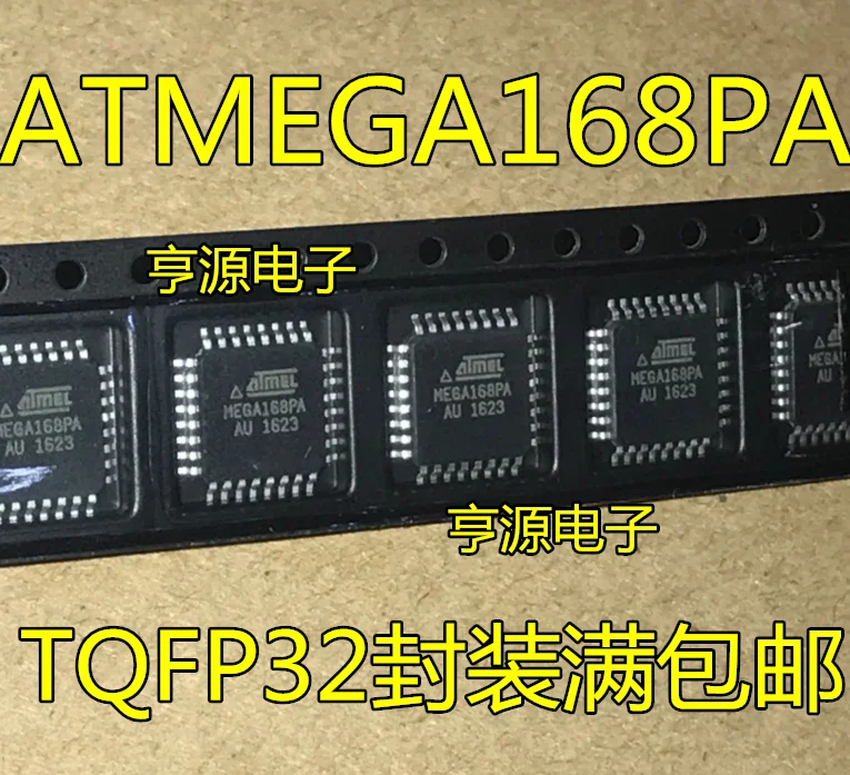 

10pcs 100% New ATMEGA168PA-AU ATMEGA168PB-AU ATMEGA168V-10AU ATMEGA168PA-MU ATMEGA168-20AU ATMEGA168V-10MU