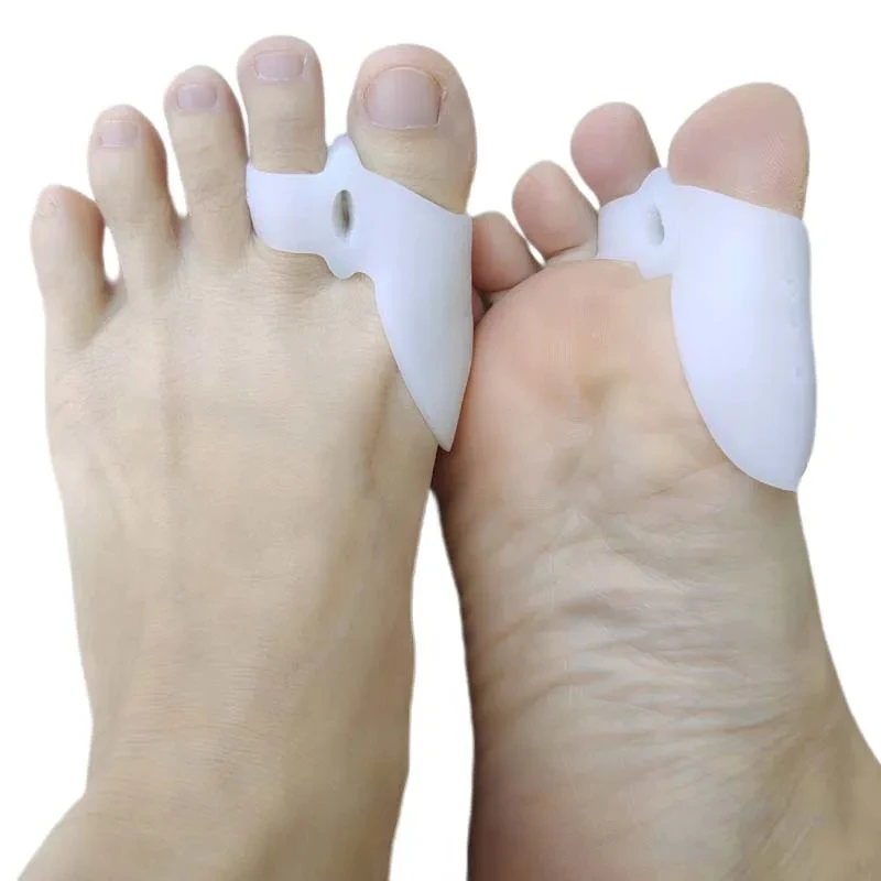 5 Paar Hallux Valgus Separators Corrector Gel Hamer Teen Overlappende Splitter Siliconen Bunion Bot Versteller Voetverzorging Tools