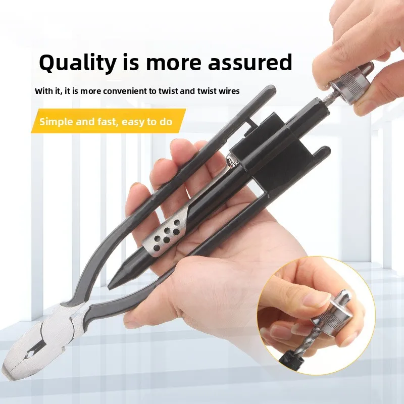 

Инструмент для скручивания безопасной проволоки 21 см — подходит для зажимов для проводов, используемый в применении самолетов, автомобилей и промышленной безопасности.