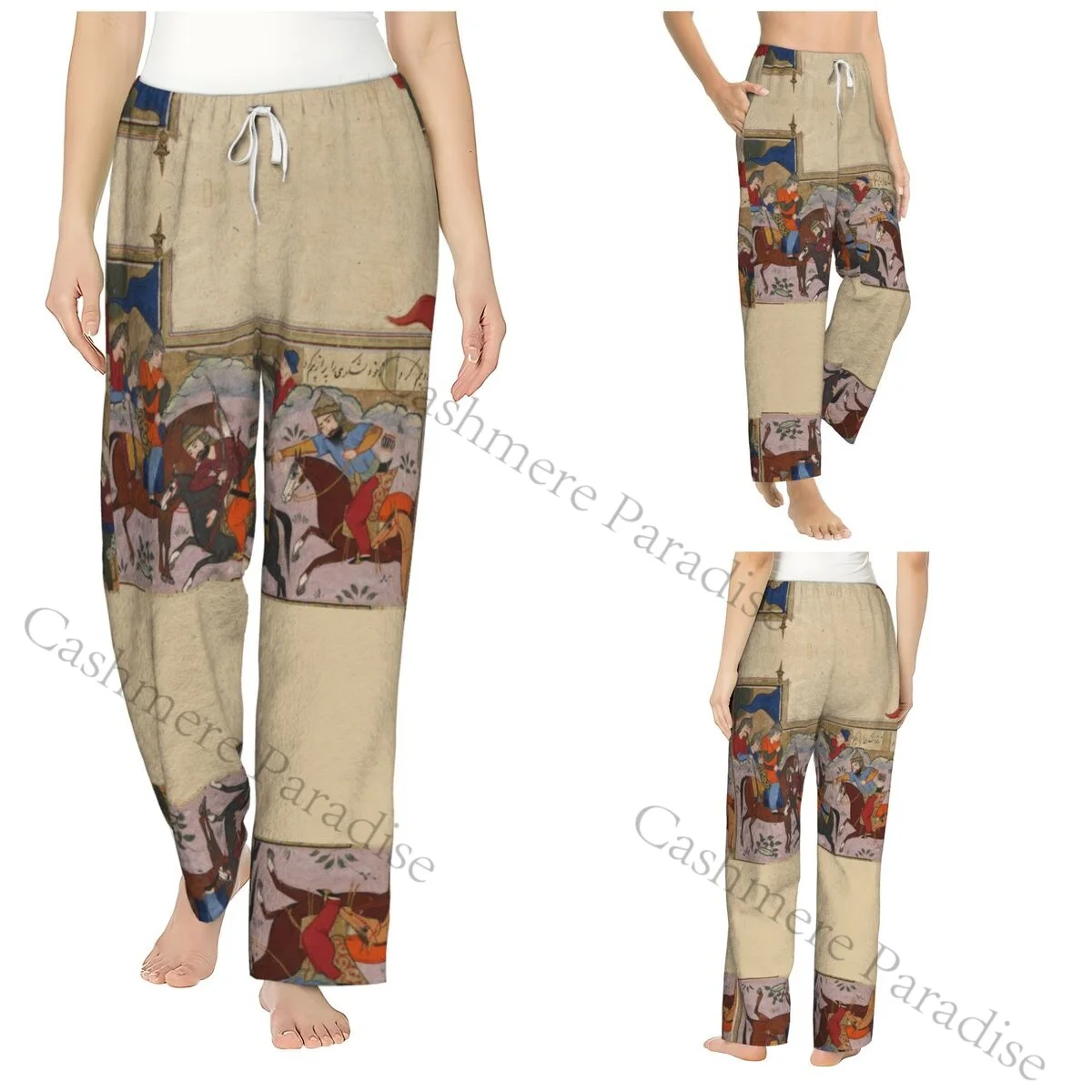 

Iranians Turanians Cozy Flannel Pajama Pants for Women Sleep Bottoms Home Loungewear