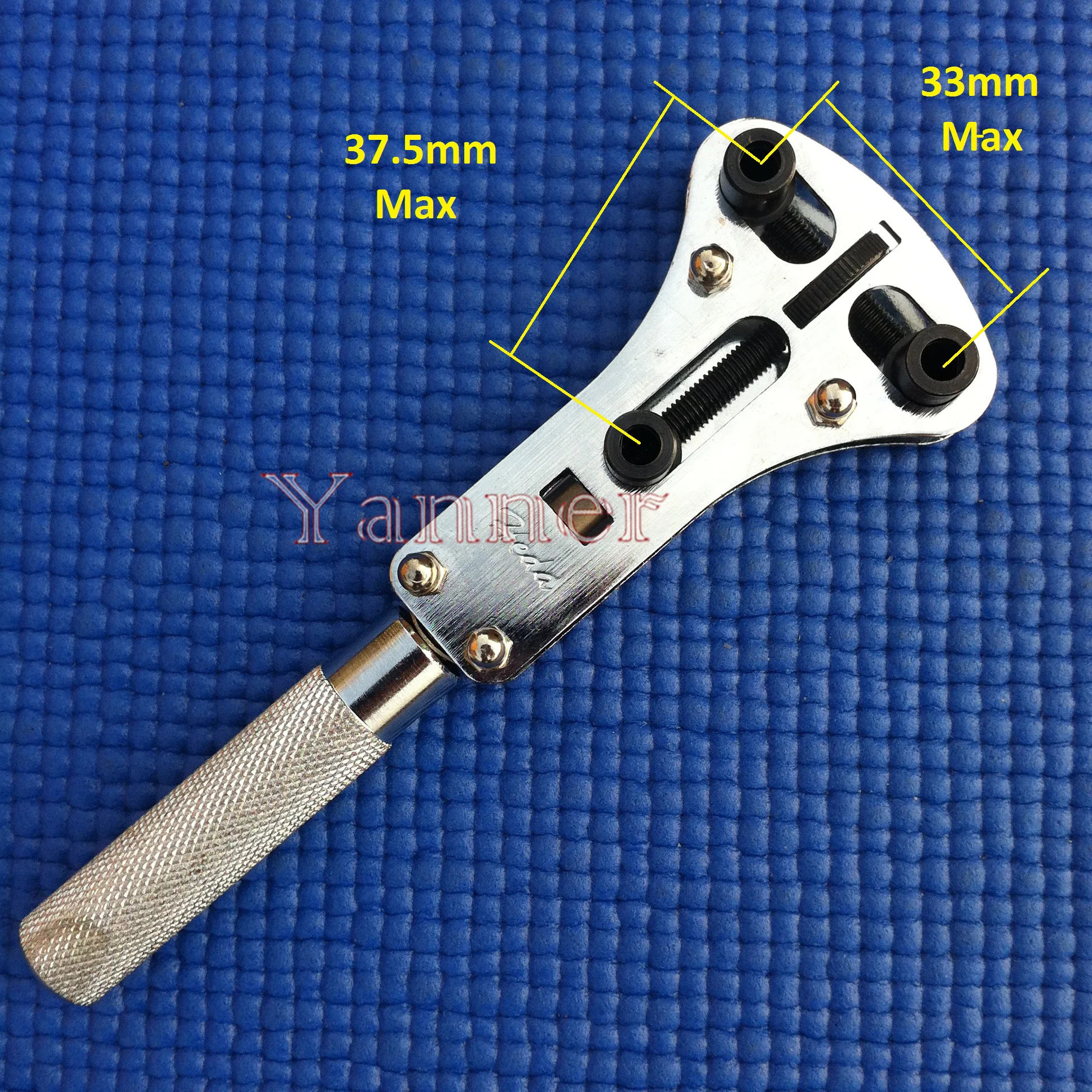 Jaxa-Style Stainless Steel Watch Back Case Opener Tool Kit, Screw Tool for Watch Battery Change, Free Shipping