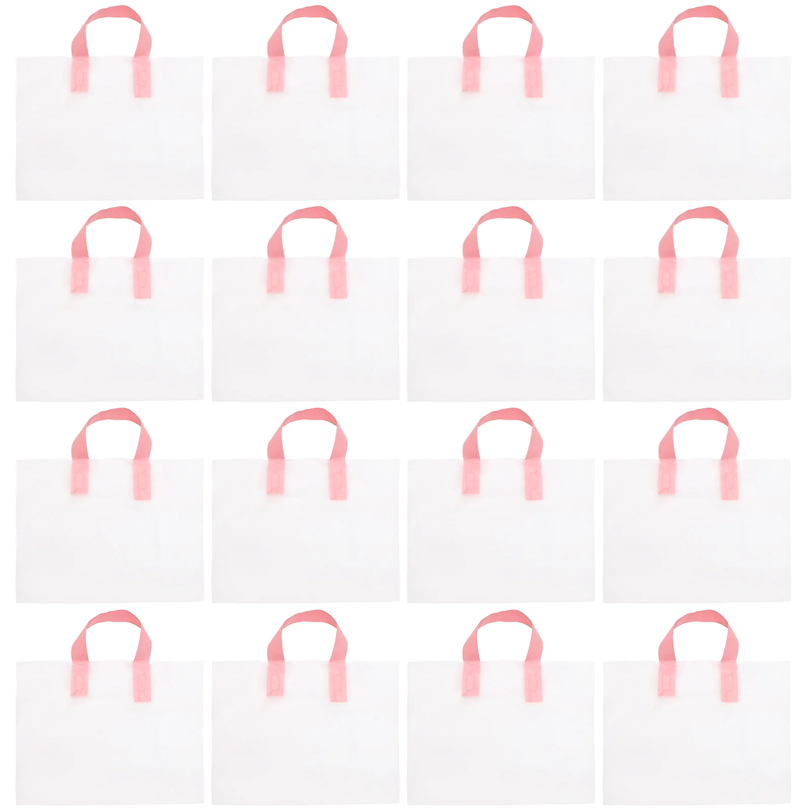 

50Pcs Large Capacity Grocery Tote Durable Foldable Shopping Bags Portable Gift Packing Bag Hanging Storage Bags