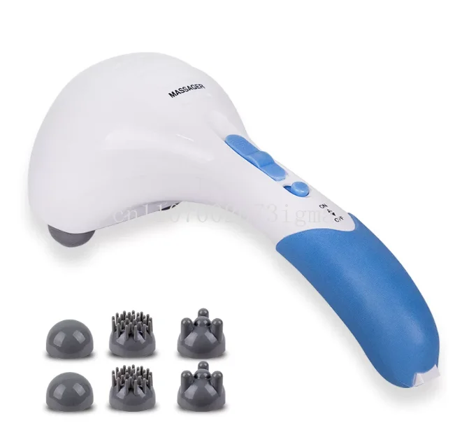 Double Head Massager Spinal Combing Stick Multifunctional Household Electric Vibration Massager