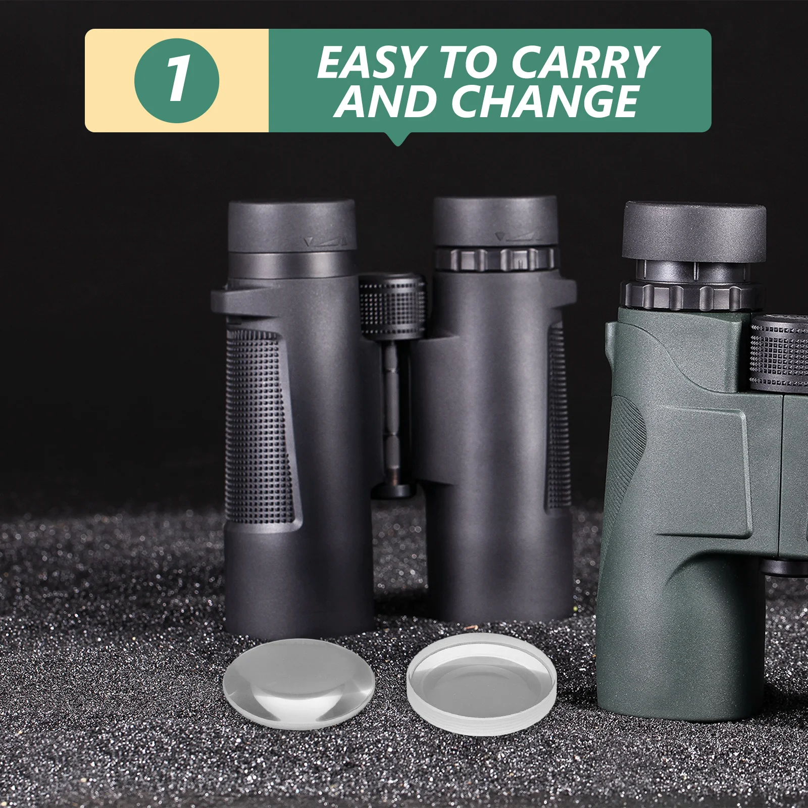 1 مجموعة مجموعة عدسات لتدريس الفيزياء تجربة بصرية لوازم مجموعة العلوم مع عدسات زجاجية محدبة ومقعرة مكبرة #5