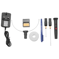 ABXF-Hot Wire Foam Cutter,3-In-1 Electric Cutting Tools Kit,100-240V /24W For Carving, DIY Crafts UK Plug
