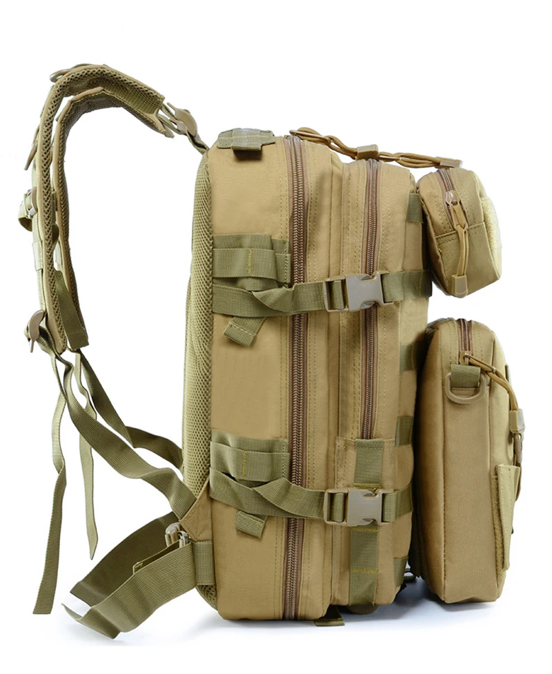 Zaino tattico militare dell\'esercito 40L borsa a tracolla da trekking Oxford di grande capacità zaino mimetico da uomo per il campeggio di caccia