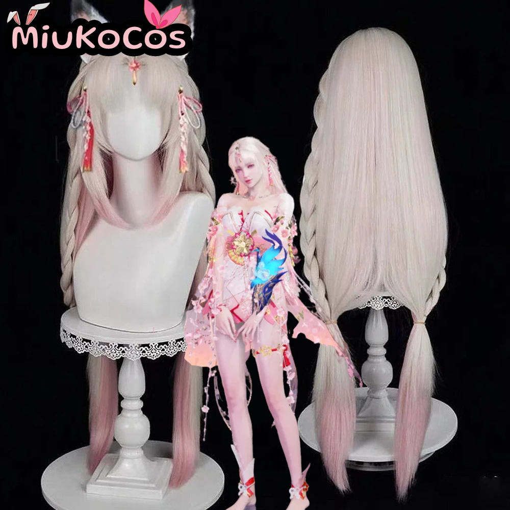 

IN STOCK Kurumi Cosplay Wig MiukoCosplay Game Naraka: Bladepoint Cosplay