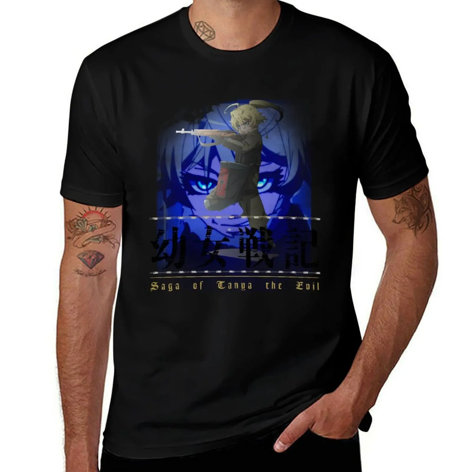 

Youjo Senki: Saga of Tanya - Tanya von Degurechaff T-Shirt t shirts cotton 100% T-Shirt