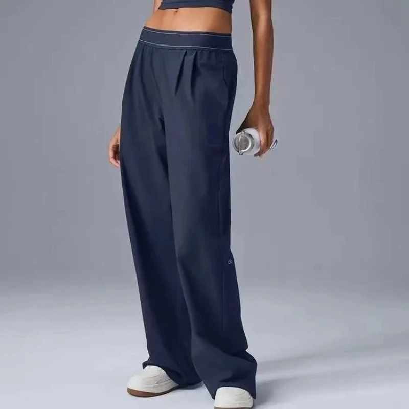 

Fitness Pants Women High Waist Clothing Yoga Casual Straight Casual Pants Sports Fitness Wholesale Dropshipping