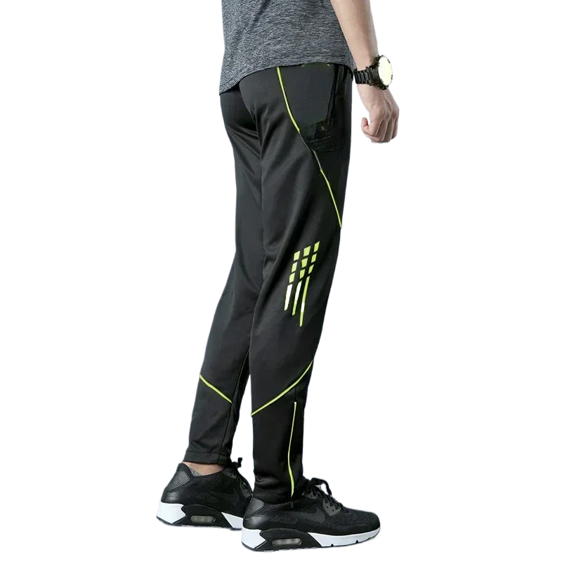 Running Pants for Men's Sports Football Comprehensive Training Pants with Pocket for Women's Fitness Thin Version Running Pants