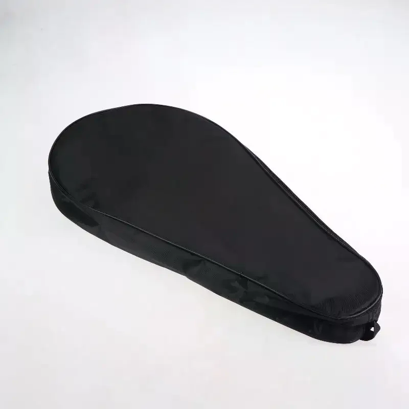 Padel Paddle Cover Bag Durable Oxford Material Adjustable Shoulder Strap Fits Multiple Tennis Racquets for Amateur Players