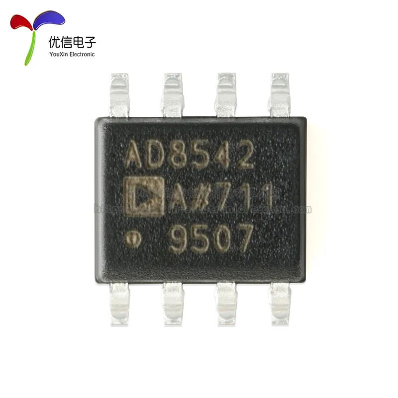 10pcs original AD8542ARZ-REEL7 SOIC-8 universal CMOS rail-to-rail amplifier chip