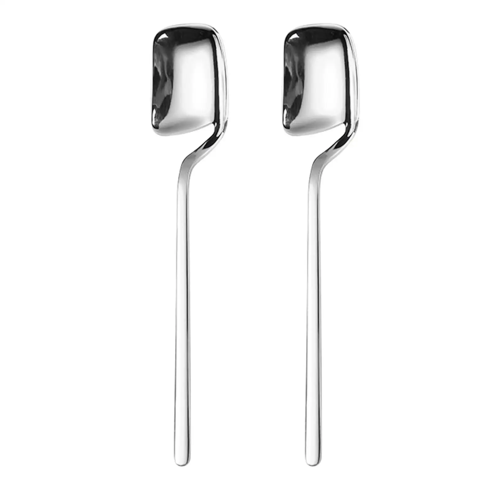 

2Pcs Spoon, Fashionable Tableware Espresso Spoon, Coffee Spoon for Wedding Household