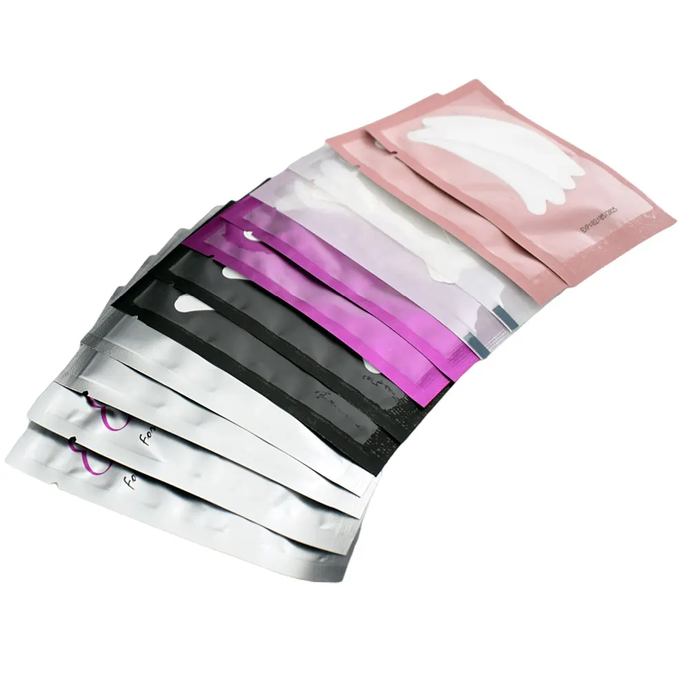 ZSZZS 50 pairs of eyelash extension butterfly foam hydrogel eye mask implantable false eyelash gel pad sticker makeup tool