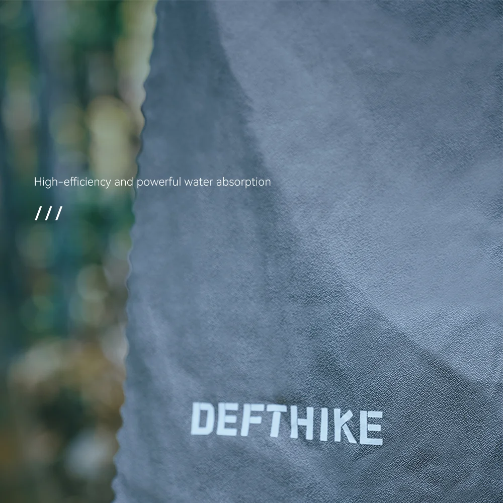 Defthike Quick Drying Absorbent Bath Towel Backpacking Hiking Swimming Camping Bath Towel Breathable Beach Travel Gym Towel
