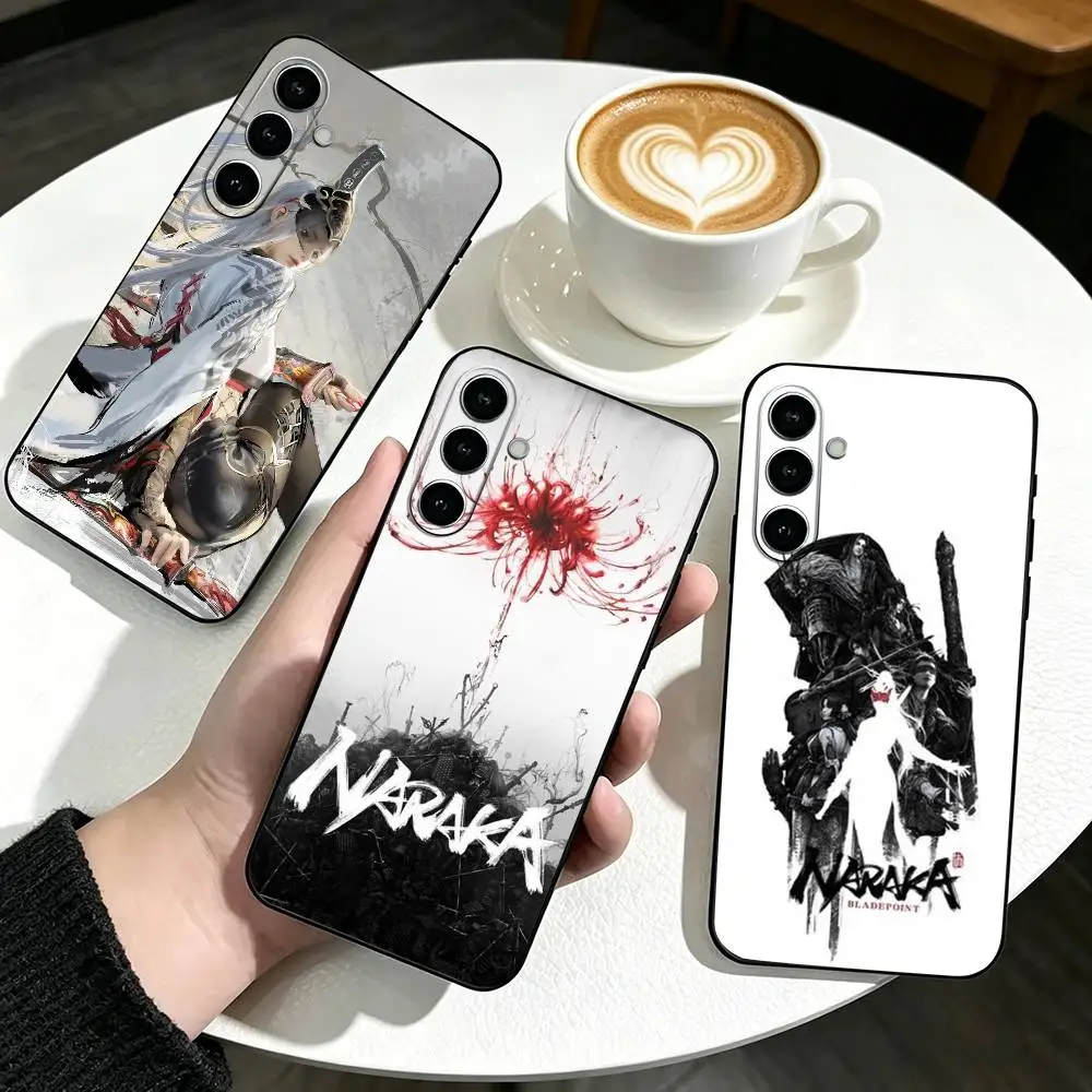 Game N-Naraka Bladepoint   Phone Case For Samsung Galaxy A73,A72,A71,A70,A53,A52,A51,Others Soft Black Cover