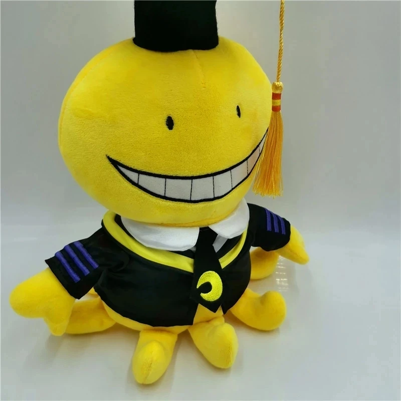Zwierzęta lalka ośmiornica Korosensei Koro Sensei nauczyciel pluszowe wypełnione zabawki lalki z kreskówek absolwent dzieci zabójstwo klasa