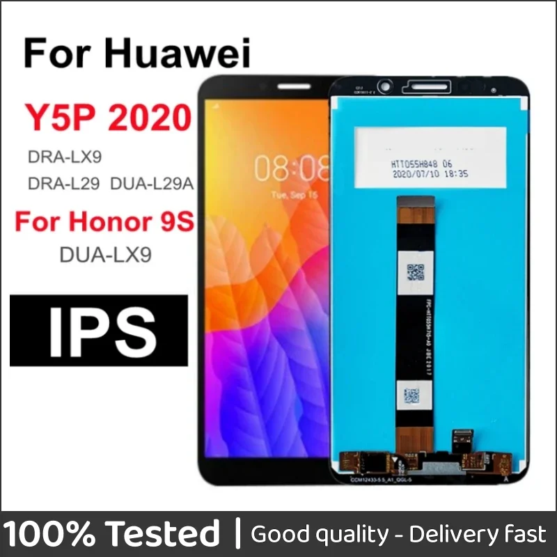 

5.45" For Huawei Y5P 2020 LCD DRA-LX9 DRA-L29 DUA-L29A LCD Display Touch Screen Digitizer Assembly For Honor 9S DUA-LX9 LCD