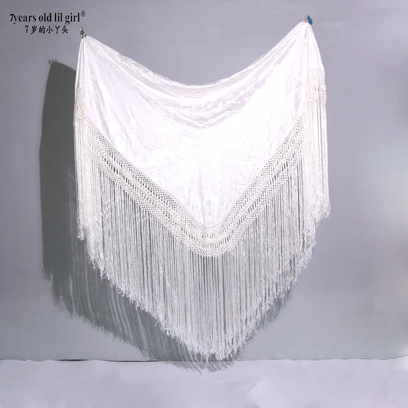 135X135cm フラメンコ マントン スカーフ スペイン製 ストール ショルダークロス フラメンコタッチ GP07