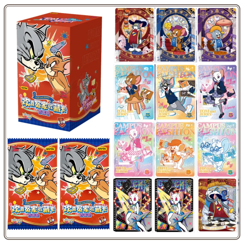 Authentic kayouTom and Jerry - Happy Enemy Collection Card - Versatile Pack Vol.2 Anime and Film Collection Card Rare Game Gift