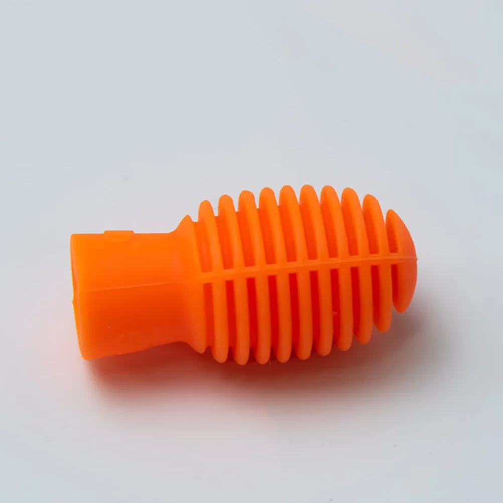 

4 PCS Drumstick Covers Cap Accessories Training Aid Silicone Tips Replacement Parts Sound Dampener