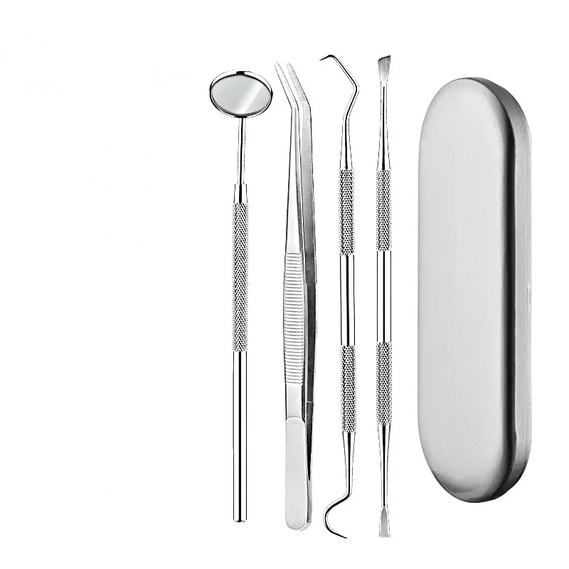 Dental Mirror Sickle Tartar Scaler Teeth Pick Spatula Dental Laboratory Equipment Dentist Gift Oral Care Tooth Cleaning Tools