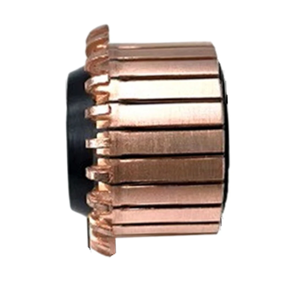 Upgrade Motor Electric Motor Hook Type Copper Commutator Teeth Commutator Copper Tone Electrical Motor Gear Teeth High Speed