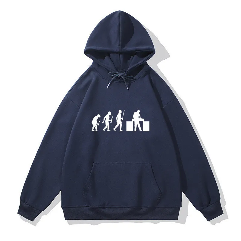 New Hip Hop Streetwear Evolution of DJ Fashion Casual Men Women Cotton Hoodies Sweatshirts