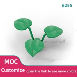 100PCS Building Blocks Compatible with 6255 Technical Support MOC Accessories Parts Assembly Set Bricks DIY